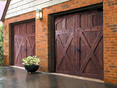 Wooden Garage Doors Kingwood